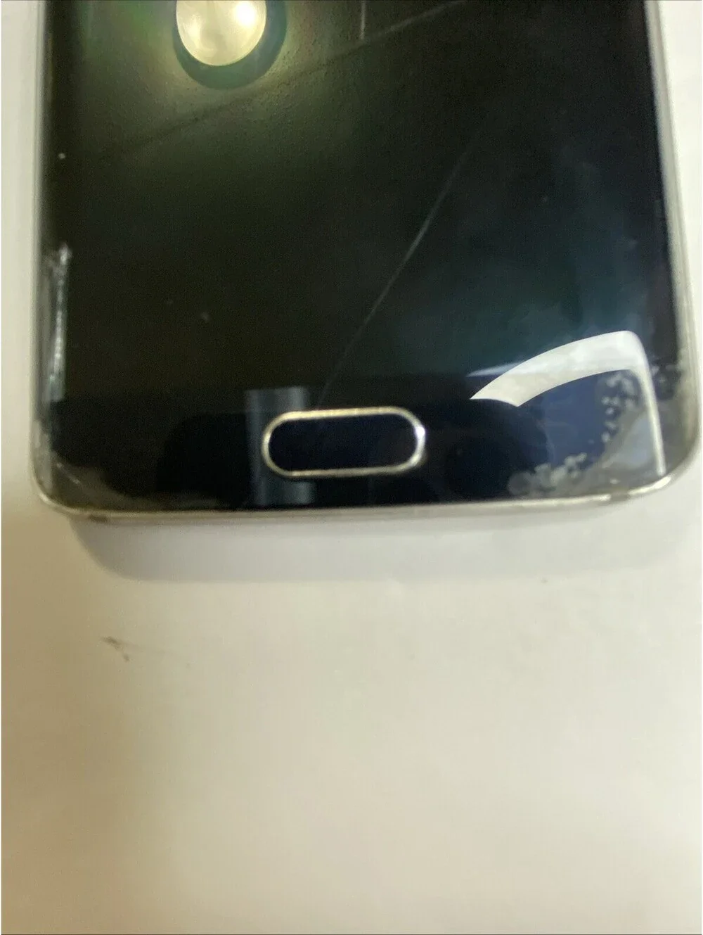 Samsung Galaxy S6 Edge 64 GB Black Sapphire - Unknown Carrier, Damaged, Untested